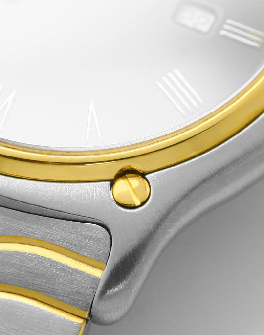 Foto 4 - Ebel Sport Classic Wellen Armband Senior Uhr Stahl-Gold, U2086